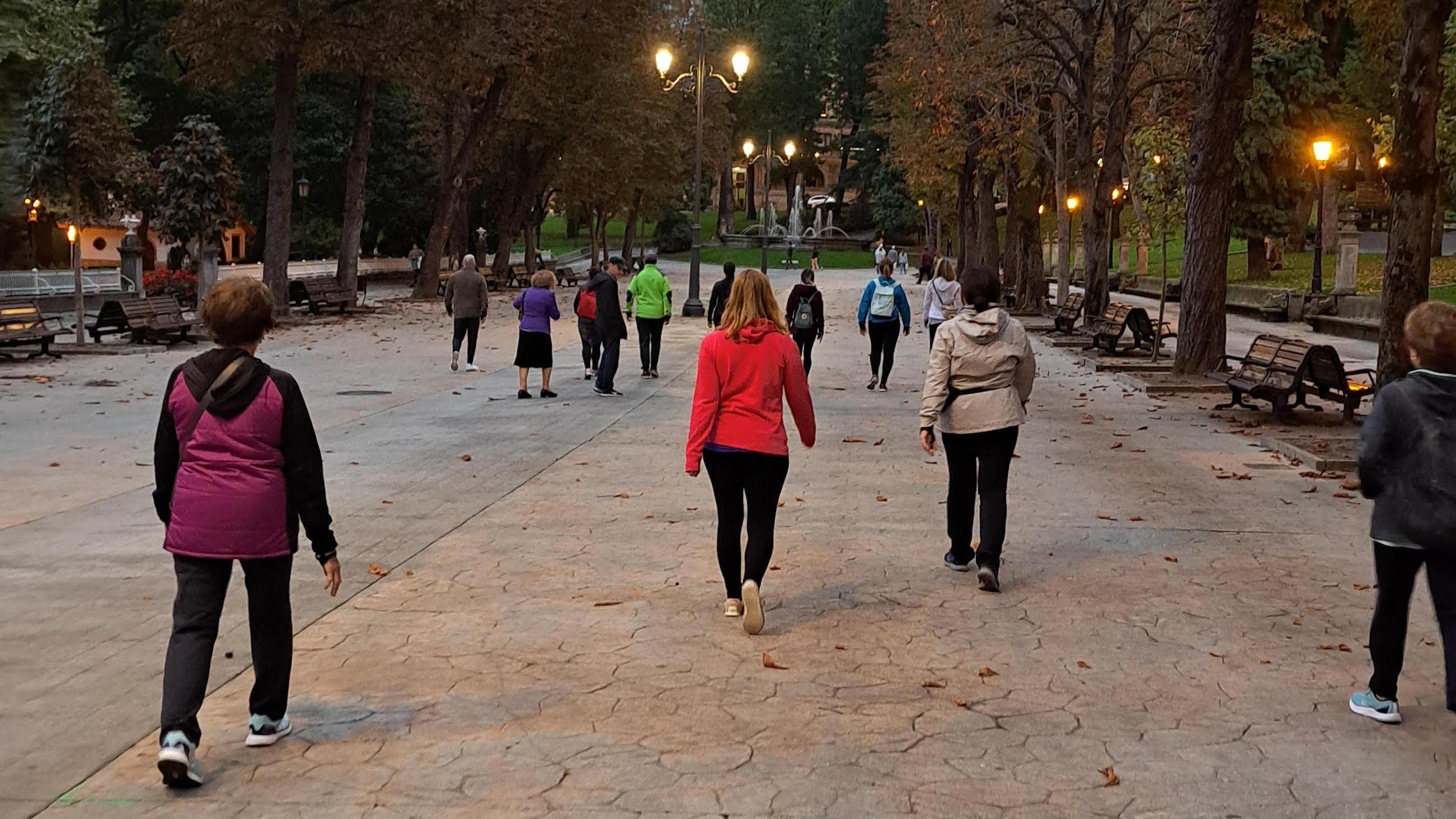 Programa de marcha nórdica y hemofilia - Salud y deporte