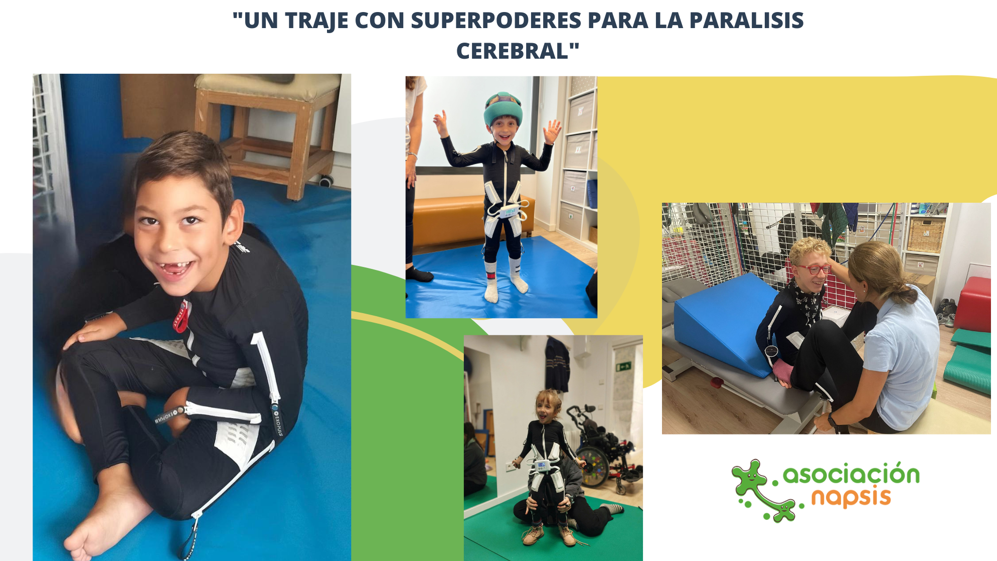 "Un traje con superpoderes para la parálisis cerebral" - Programa de rehabilitación