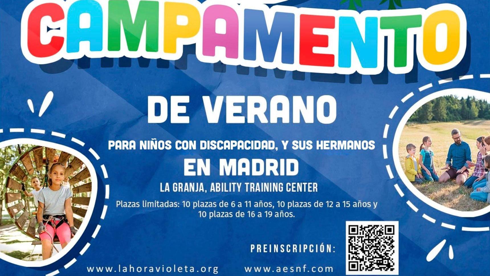 Campamento de verano para niños y adolescentes con Neurofibromatosis y sus hermanos