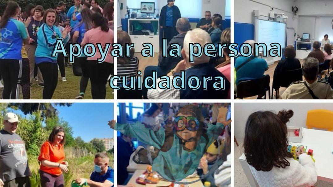 "Apoyar a la persona cuidadora"- Programa de Atención Psicológica para familias con personas con TEA