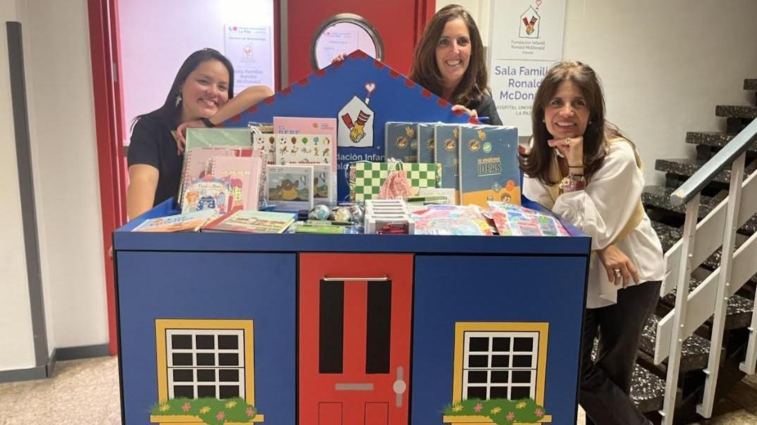 Proyecto de acompañamiento para pacientes pediátricos ingresados en el Hospital La Paz