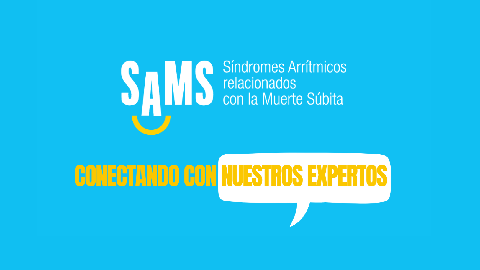 'Conectando con nuestros expertos' - Programa de información sanitaria accesible sobre las SAMS