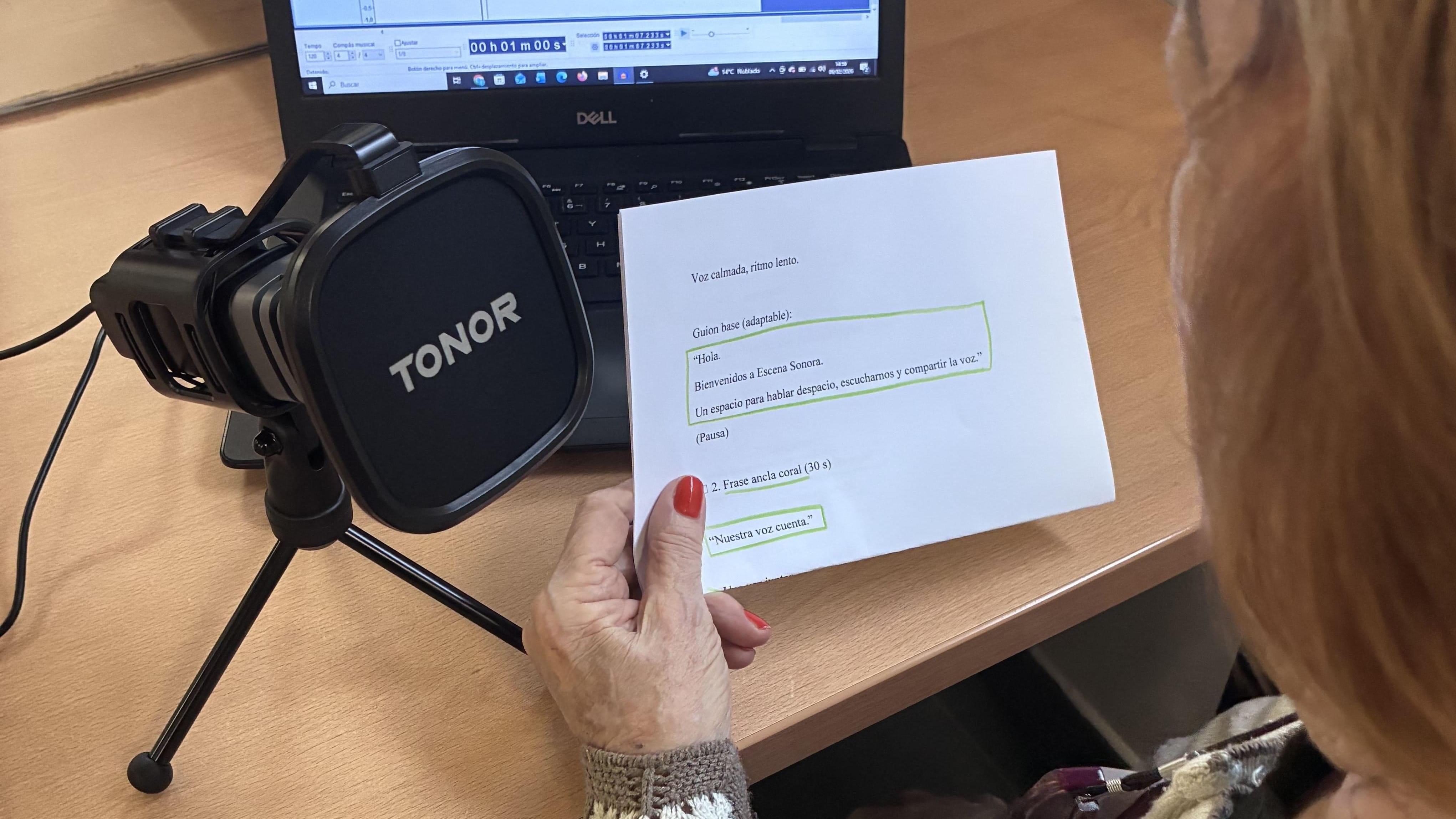 Proyecto de podcast terapéutico para personas con párkinson