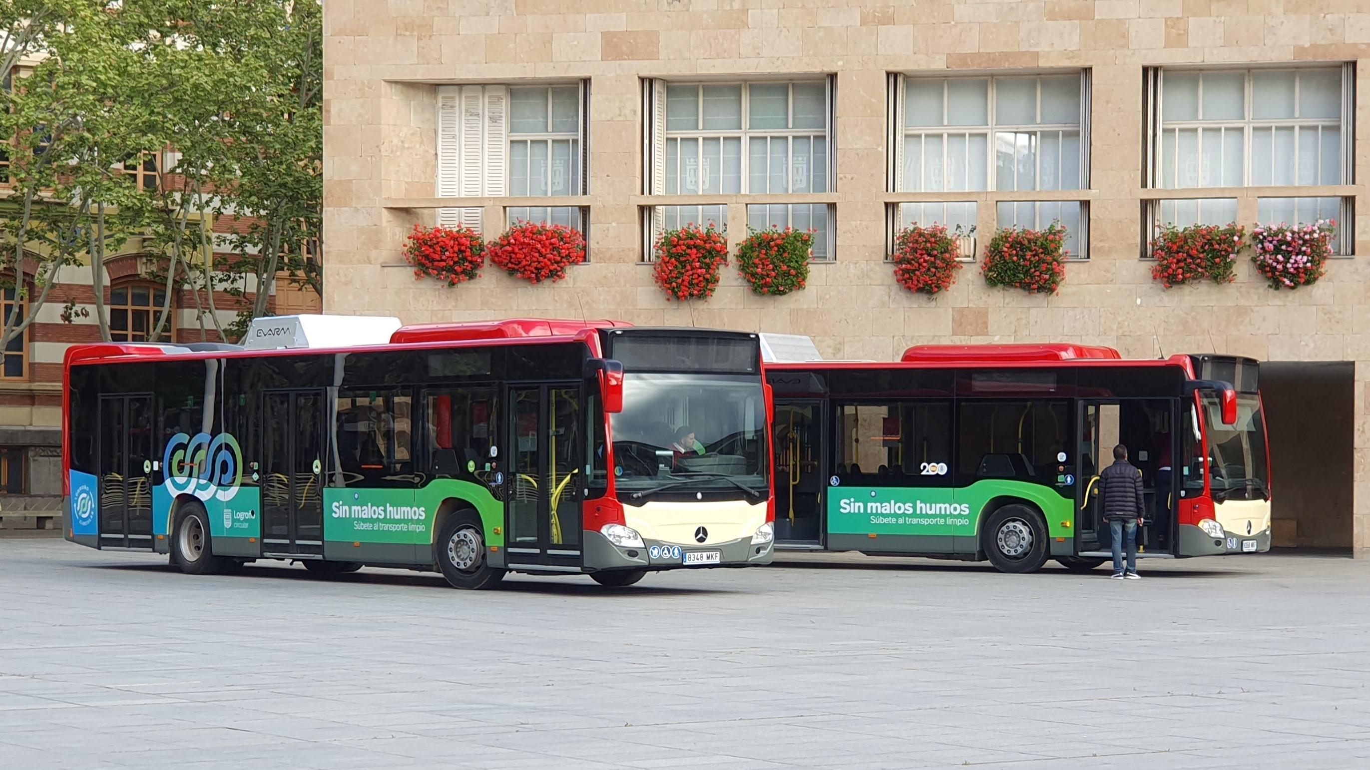 Coordinación de frecuencia en autobuses urbanos y bus circular