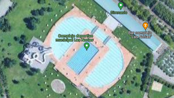 Cubrir piscinas de Las Norias