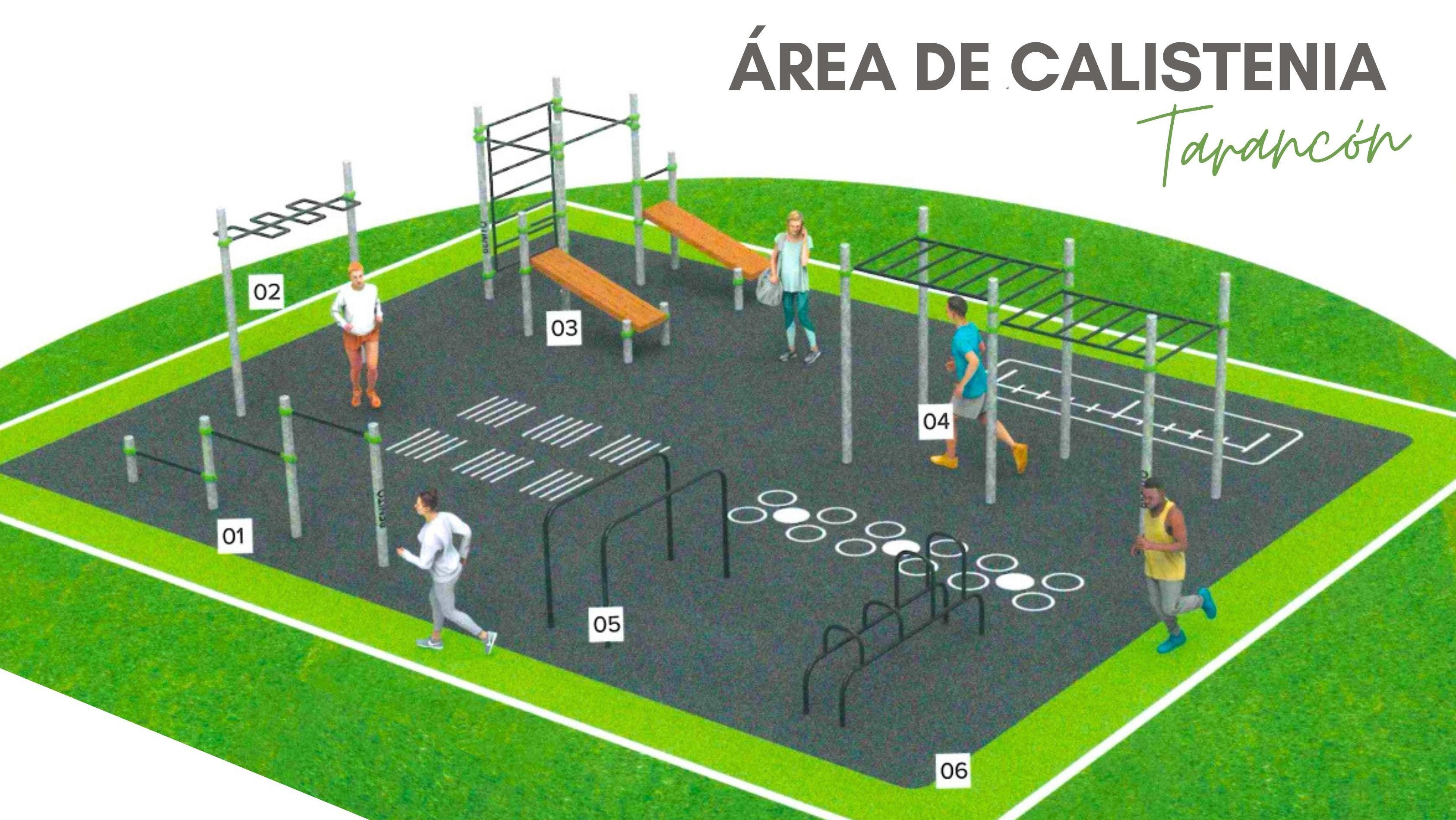 ÁREA DE CALISTENIA