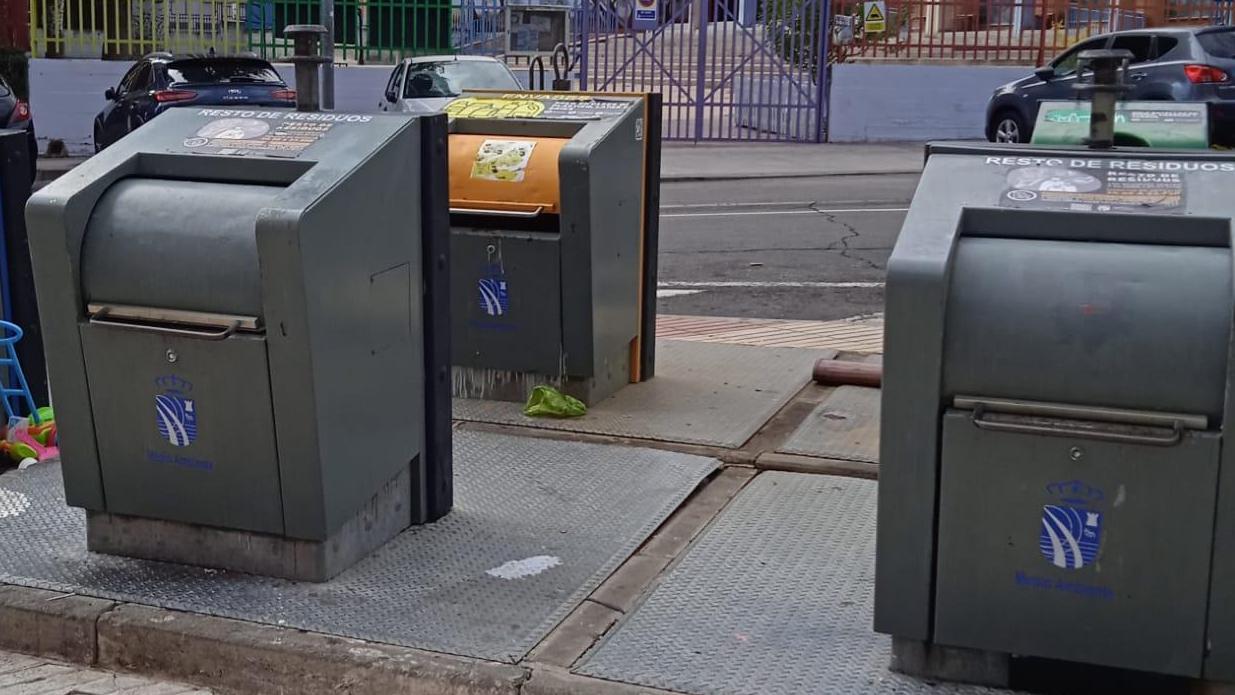 Soterramiento de contenedores