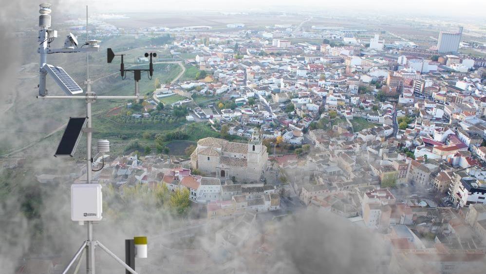 Tarancón respira mejor: instalación de una estación de medición de la calidad del aire y el clima